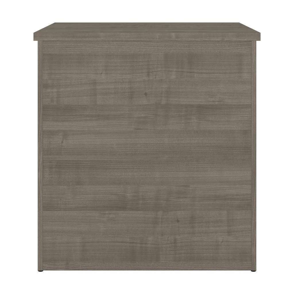 Ridgeley 28W 2 Drawer Lateral File Cabinet In Silver Maple & Pure White - Bestar 152600-000144 - Image 4