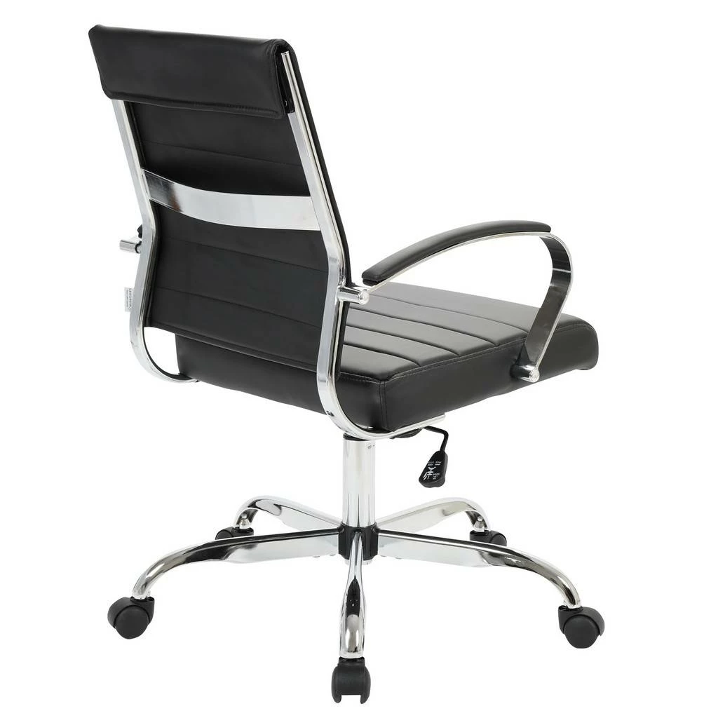 LeisureMod Benmar Home Leather Office Chair - LeisureMod BO19BLL - Image 4