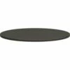HON Mod Conference Tabletop - 42"W - 1"42" - Finish: Slate Teak Laminate - HONTBL42RNDLS1