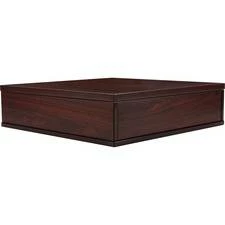 Lorell Contemporary Laminate Sectional Tabletop - 25.3" X 25.5" X 6.6" - Material: Laminate Top - Finish: Mahogany - LLR86934