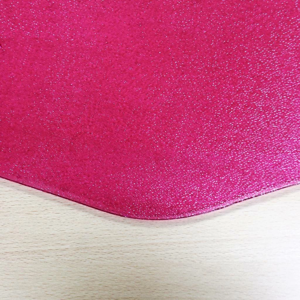 CraftTex 9Mat Pink Floor Protector For Hard Floor - 38" X 39" - Floortex CC121001009RC - Image 2