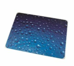 Colortex Floor Mat In "Drops" Design - 36" X 48" - Floortex FC229220ECDR