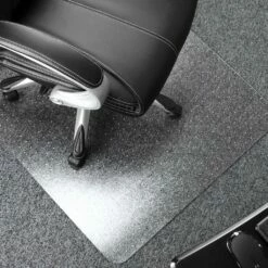 Ultimat Polycarbonate Rectangular Chair Mat For Carpets Over 1/2" - 48 X 53" - Floortex FR1113427ER