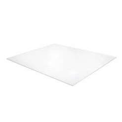 Ultimat XXL Polycarbonate Rectangular Chair Mat For Hard Floors - 48" X 118" - Floortex FR1230019ER