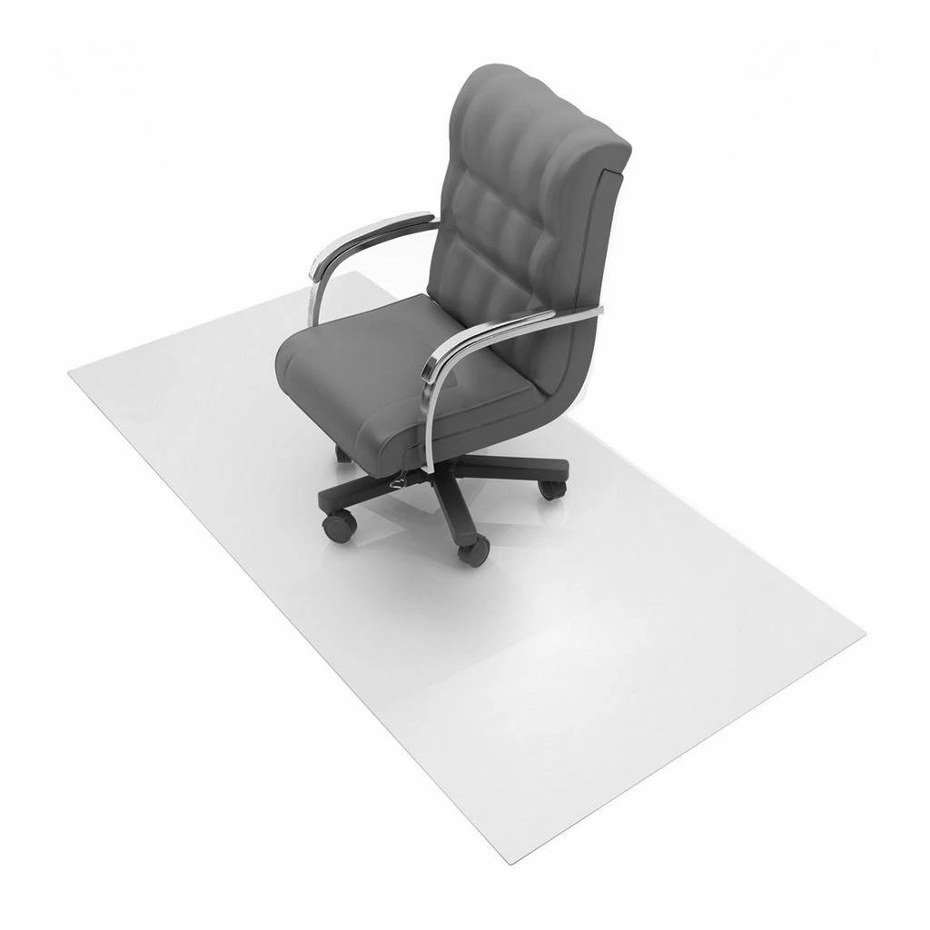 Ultimat XXL Polycarbonate Rectangular Chair Mat For Hard Floors - 48" X 118" - Floortex FR1230019ER - Image 2
