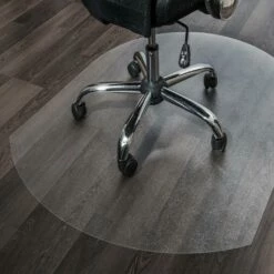 Ultimat Polycarbonate Contoured Chair Mat For Hard Floor - 39 X 49" - Floortex FR129919SR