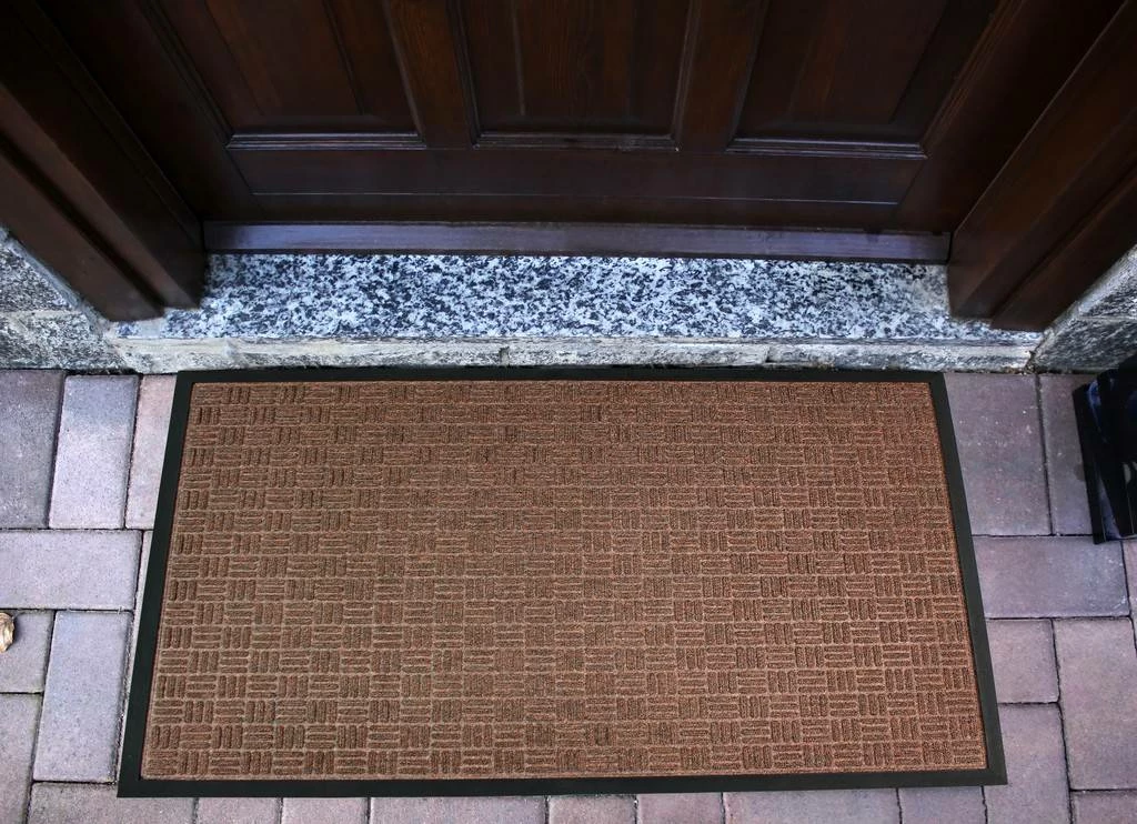 Doortex Ribmat Brown Heavy Duty Door Mat - 48" X 72" - Floortex FR412180FPRBR - Image 5