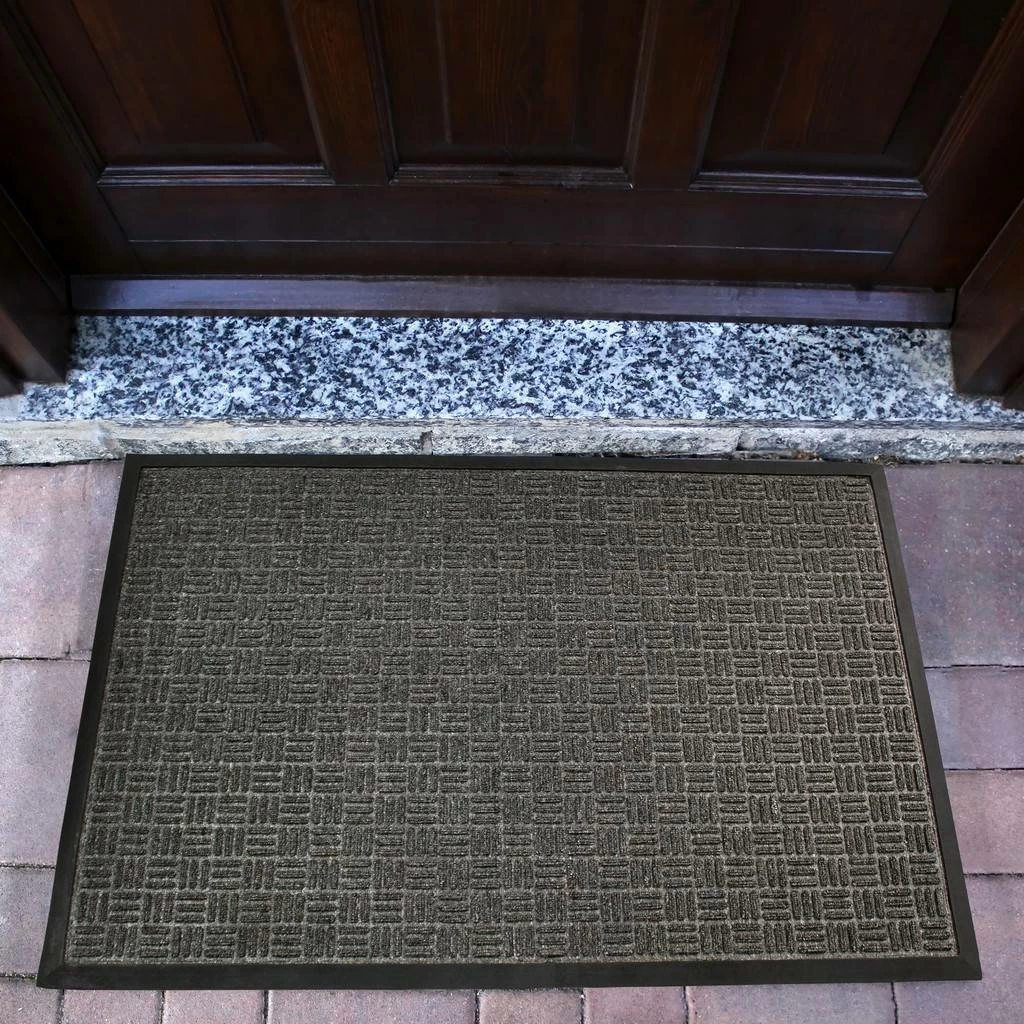 Doortex Ribmat Charcoal Heavy Duty Door Mat - 32" X 48" - Floortex FR480120FPRGR - Image 5