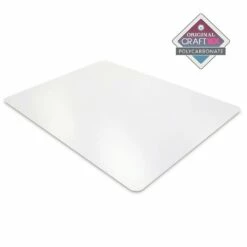 CraftTex Polycarbonate Table Protector - 20" X 36" - Floortex FRCRAFT2036RA