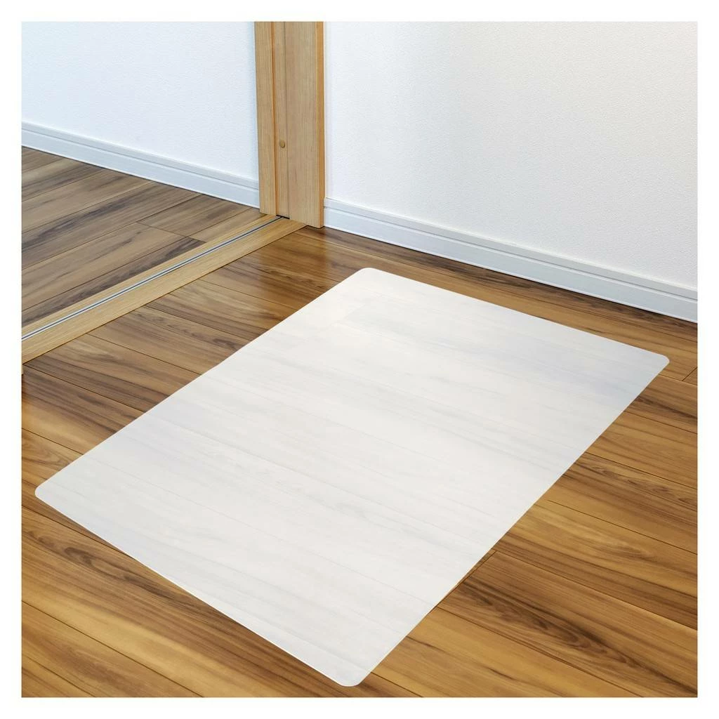 Ecotex Polypropylene Rectangular Anti Slip Chair Mat For Hard Floors - 29" X 46" - Floortex NCMFLLAC0001 - Image 3