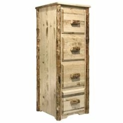 Glacier Country Collection 4 Drawer File Cabinet - Montana Woodworks MWGCFC