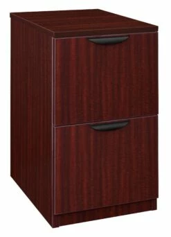Legacy Deskside 2 Drawer File Cabinet In Mahogany - Regency LPDFF22MH