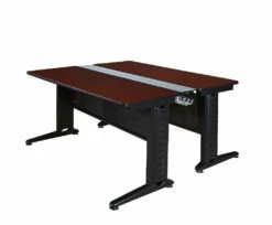 Fusion 66" X 58" Benching Station In Mahogany - Regency MFB6658MH