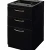 Fusion Box Box File Pedestal In Black - Regency MPBBF18ABK