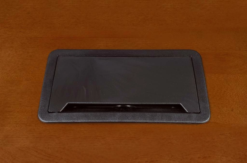 Prestige 240" Modular Conference Table W/ 3 Power Data Grommets In Cherry - Regency TVCTRC24052CH - Image 3