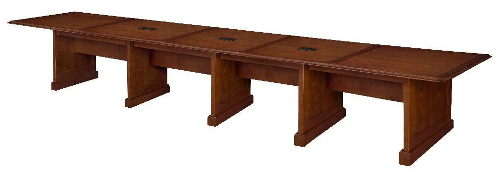 Prestige 240" Modular Conference Table W/ 3 Power Data Grommets In Cherry - Regency TVCTRC24052CH
