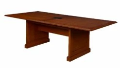Prestige 96" X 48" Conference Table W/ Power Data Grommet In Cherry - Regency TVCTRC9648CH