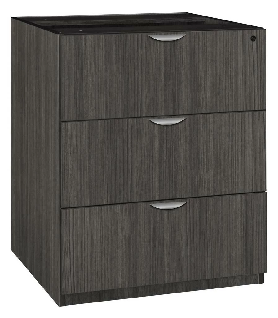 Legacy Stand Up Lateral File (w/o Top)- Ash Grey - Regency LPLF4136AG