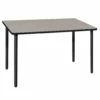 Regency Kee 48 X 24 In. Folding Training Seminar Table- Maple Top, Black Legs - Regency MTF4824PLBK