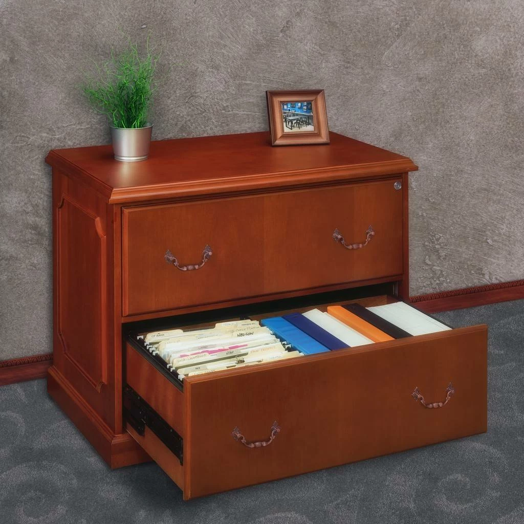 Regency Prestige 36 In. Lateral File- Cherry - Regency TVLF3824CH - Image 2