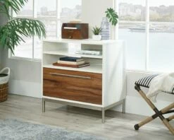 Vista Key Lateral File In Pearl Oak - Sauder 425844