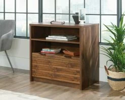 Harvey Park Lateral File In Grand Walnut - Sauder 426510