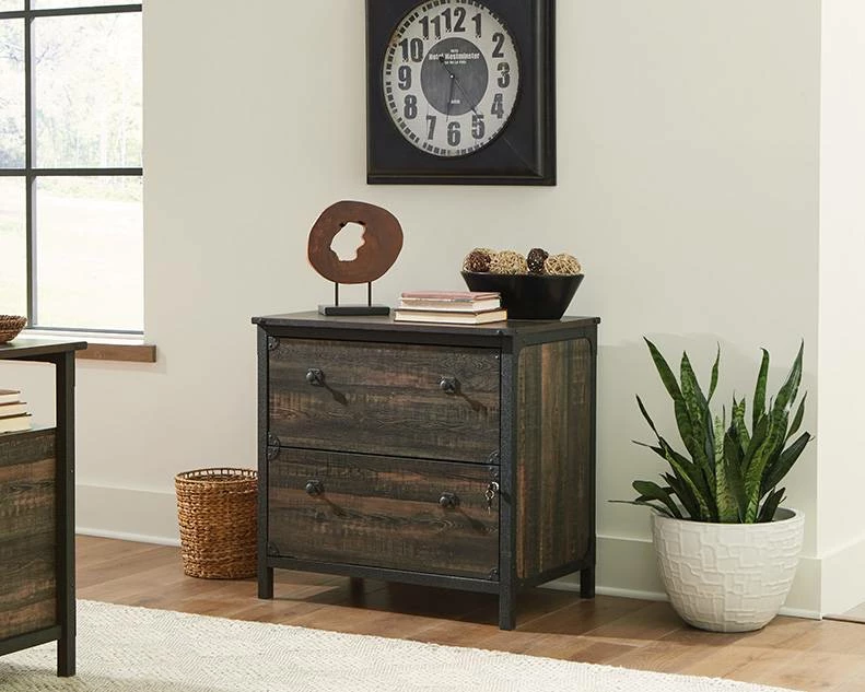 Industrial Wood Lateral File Cabinet - Sauder 427549