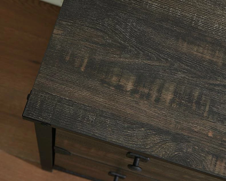 Industrial Wood Lateral File Cabinet - Sauder 427549 - Image 4