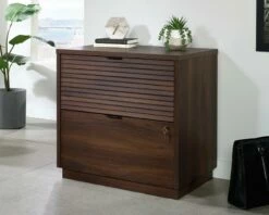 Palo Alto 2-Drawer Lateral File Cabinet In Spiced Mahogany - Sauder 427822