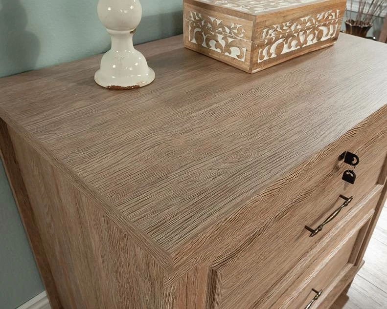 Rollingwood 2-Drawer Lateral File Cabinet In Brushed Oak - Sauder 431438 - Image 5