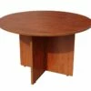 Boss Office Products N123-C 47" Round Table In Cherry