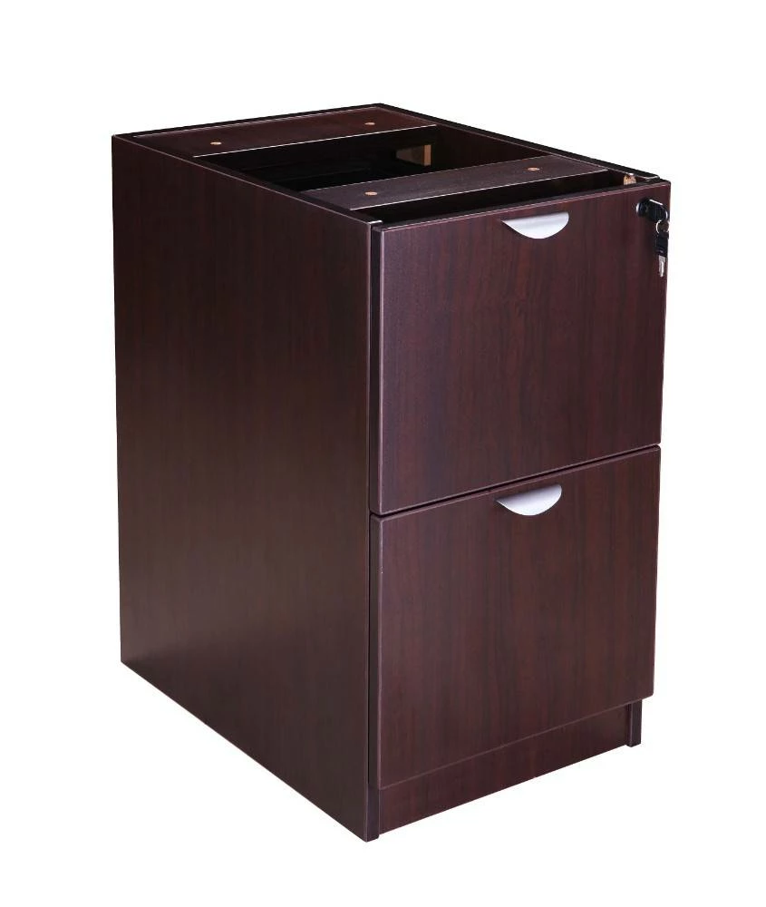 Boss Office Products N176-MOC Full Pedestal File/File In Mocha