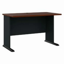 Series A 48W Desk In Hansen Cherry & Galaxy - Bush Furniture WC90448A
